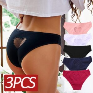 3 pièces ensemble de culottes en coton