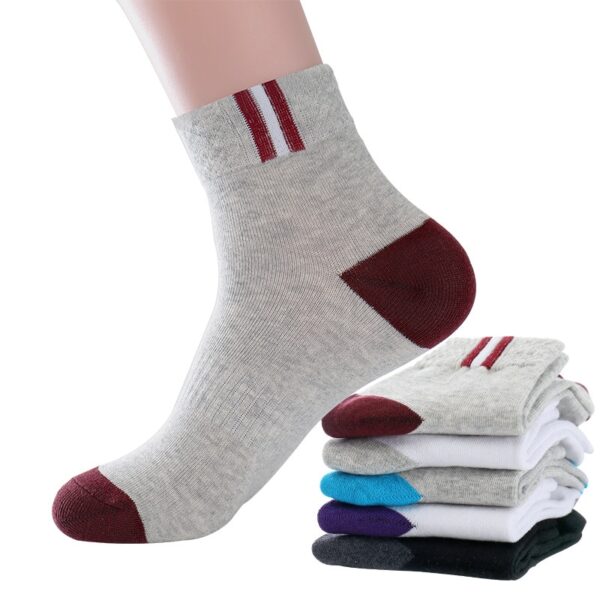 5 paires de chaussettes décontractées toutes saison