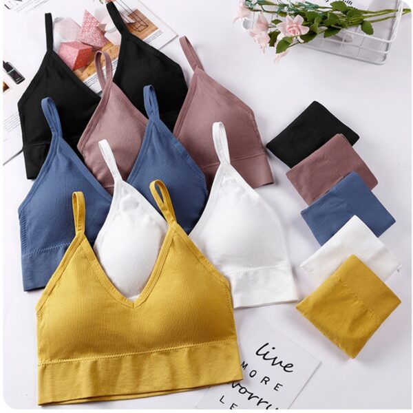 Ensemble soutien-gorge et culotte sans couture – Image 3