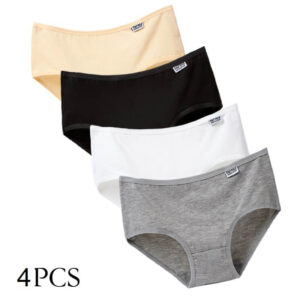 4 pièces culottes en coton
