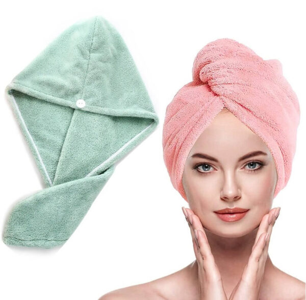 Serviette de séchage rapide des cheveux