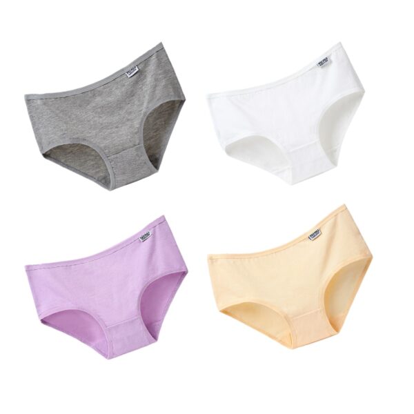 4 pièces culottes en coton – Image 3